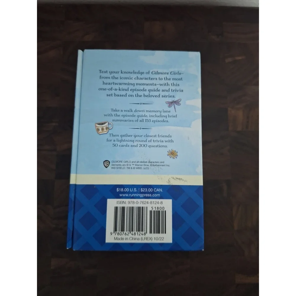 Gilmore Girls: Trivia Deck and Episode Guide, 50 Cards, 200 Questions